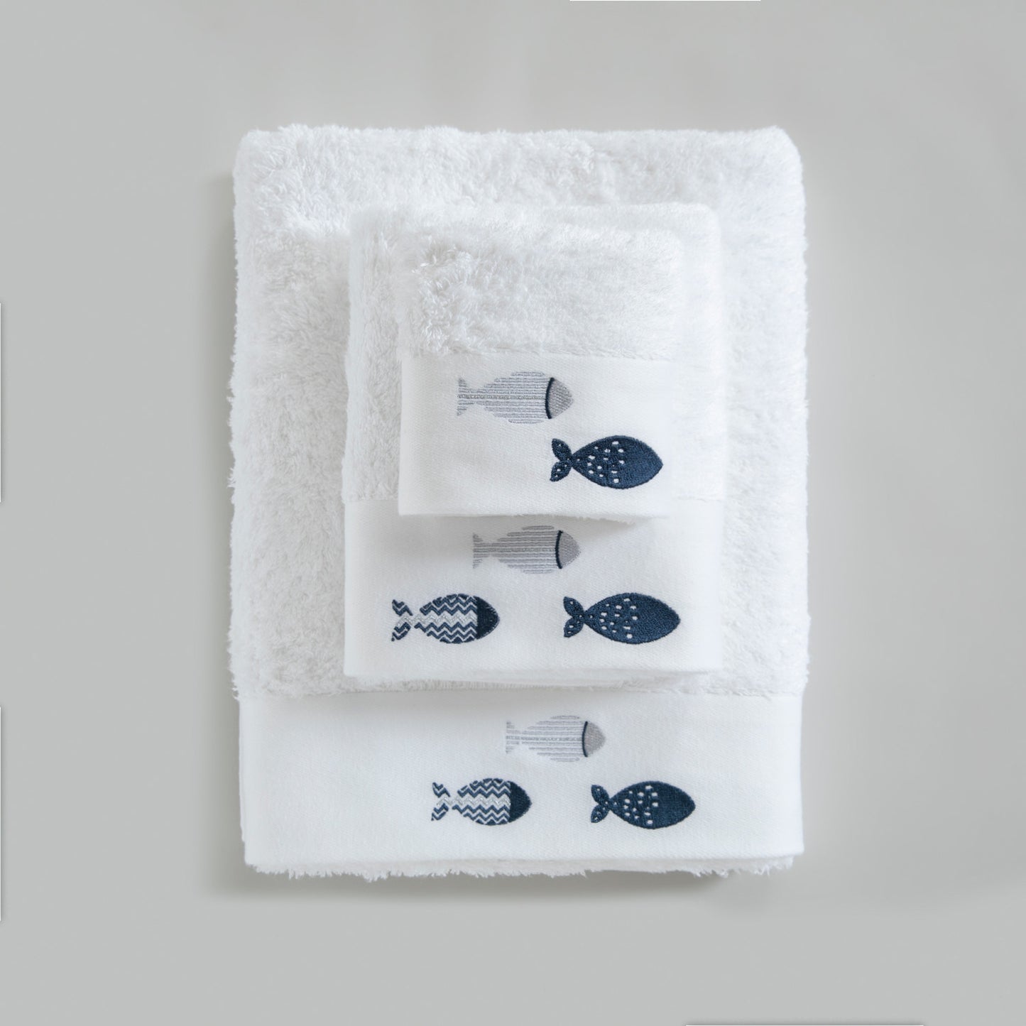 Towel | Delmy - White