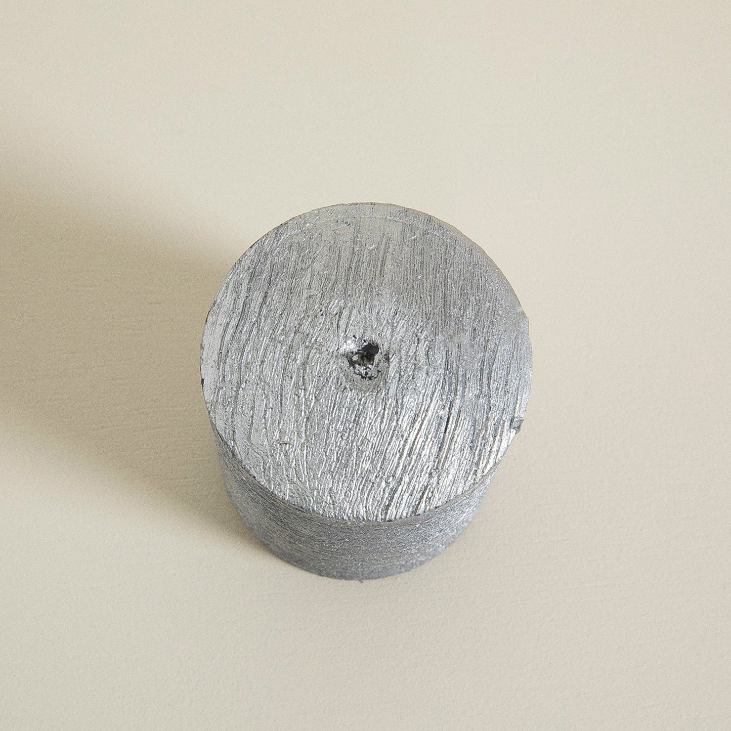 Decoratieve Kaars | Pillar - Zilver - Pure Harmony