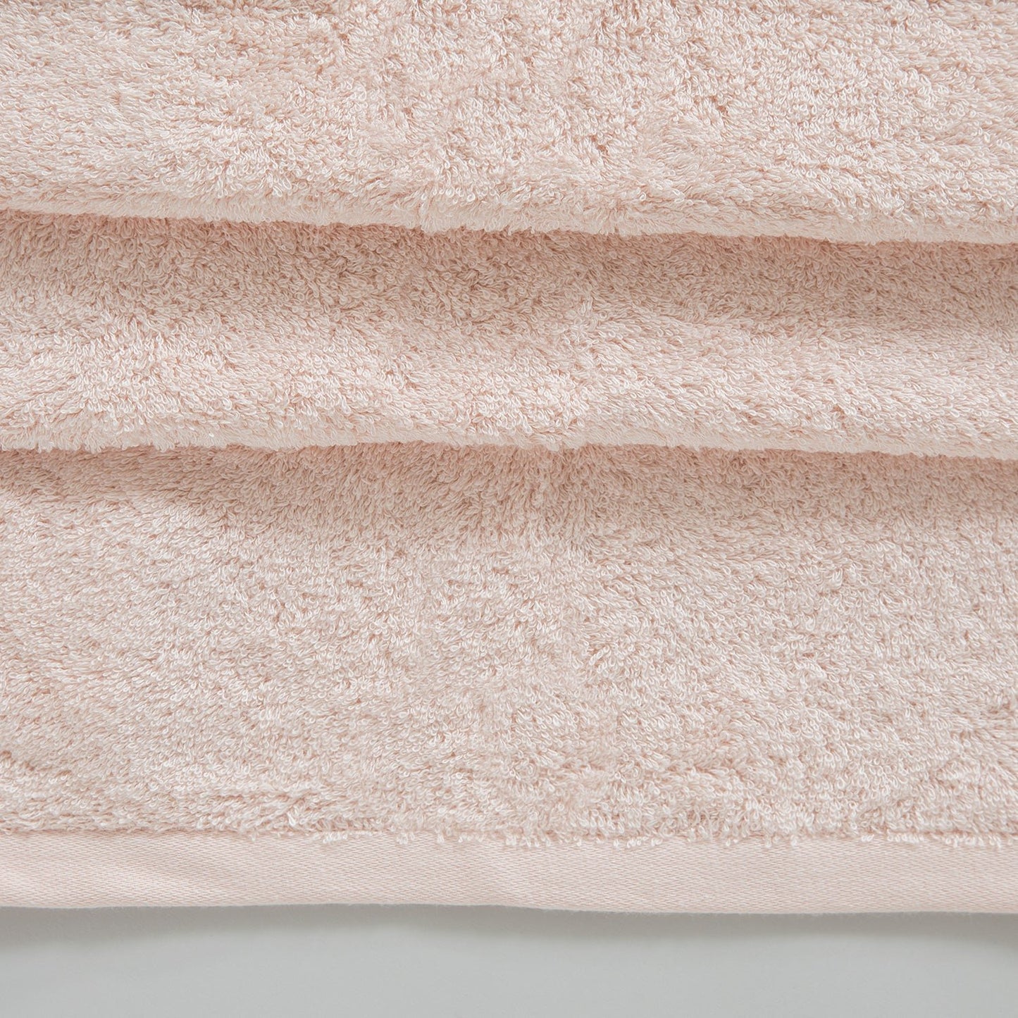 Handdoek | Solid - Lichtroze | Bamboe & Katoen - Pure Harmony