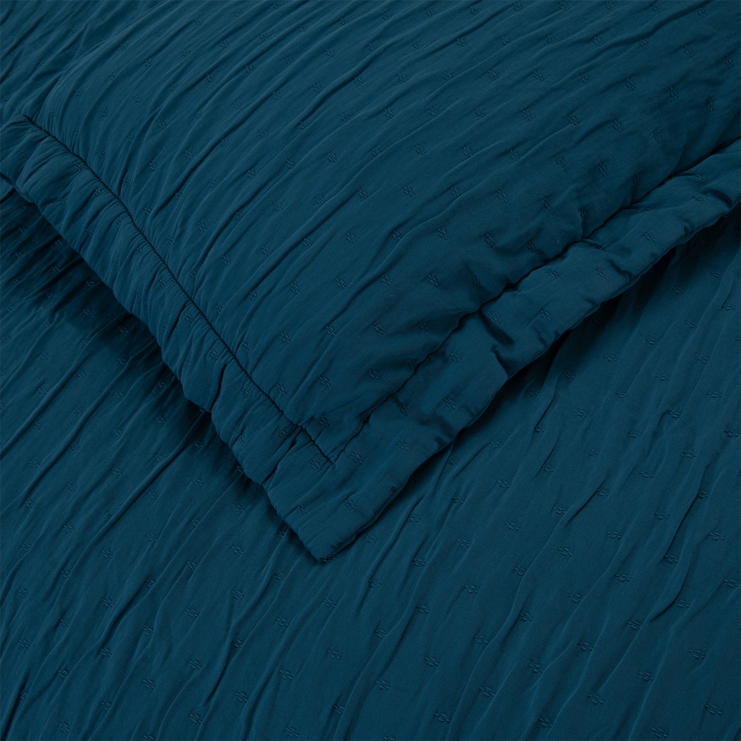Bedspread Set | Leron - Petrol Blue