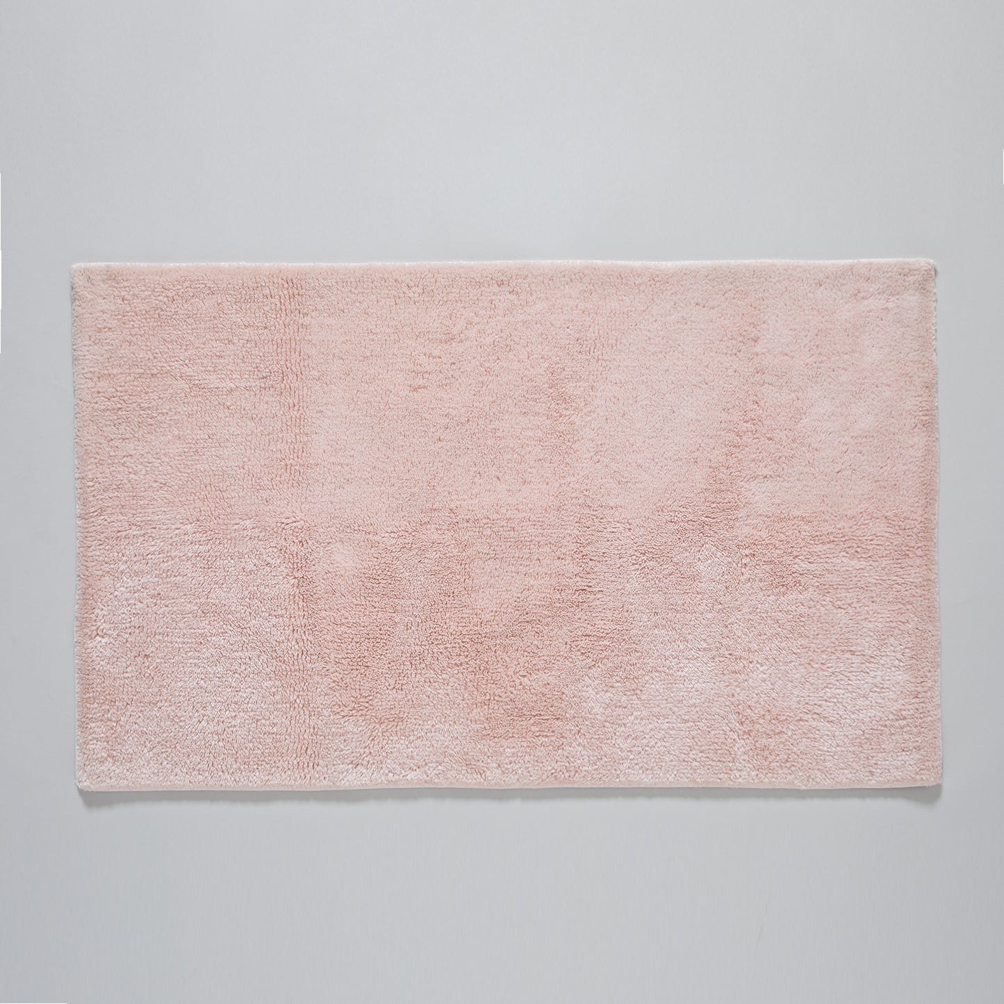 Tapis de bain | Solide - Rose clair | Bambou & Coton