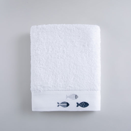 Towel | Delmy - White