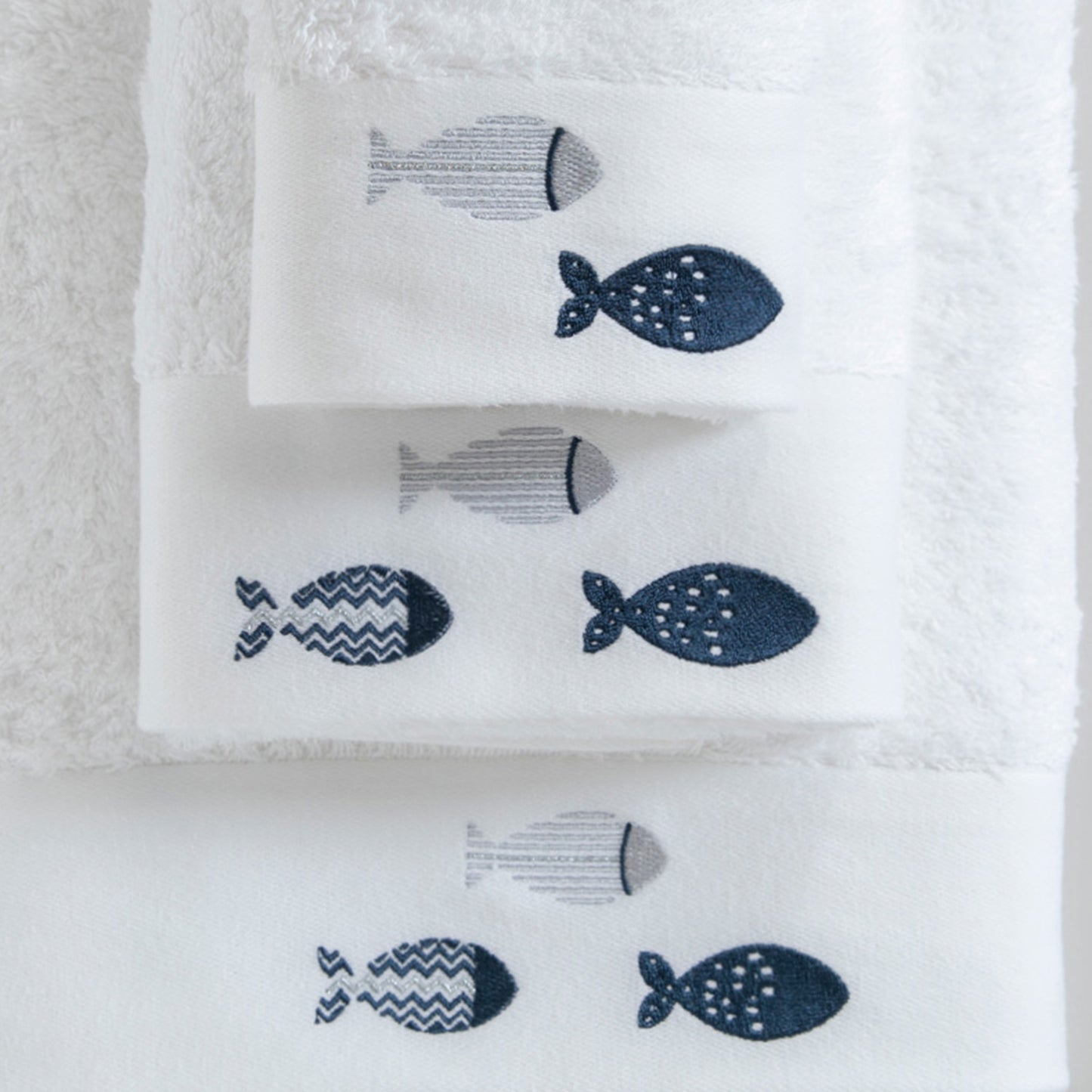 Towel | Delmy - White