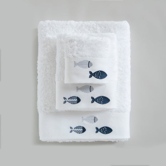 Towel Set | Delmy - White