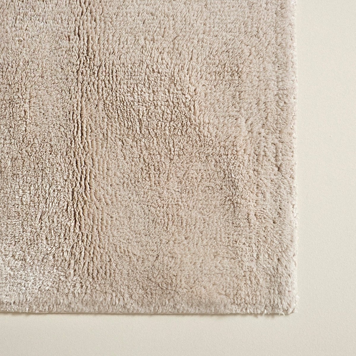 Badmat | Solid - Sand Beige | Bamboe & Katoen - Pure Harmony