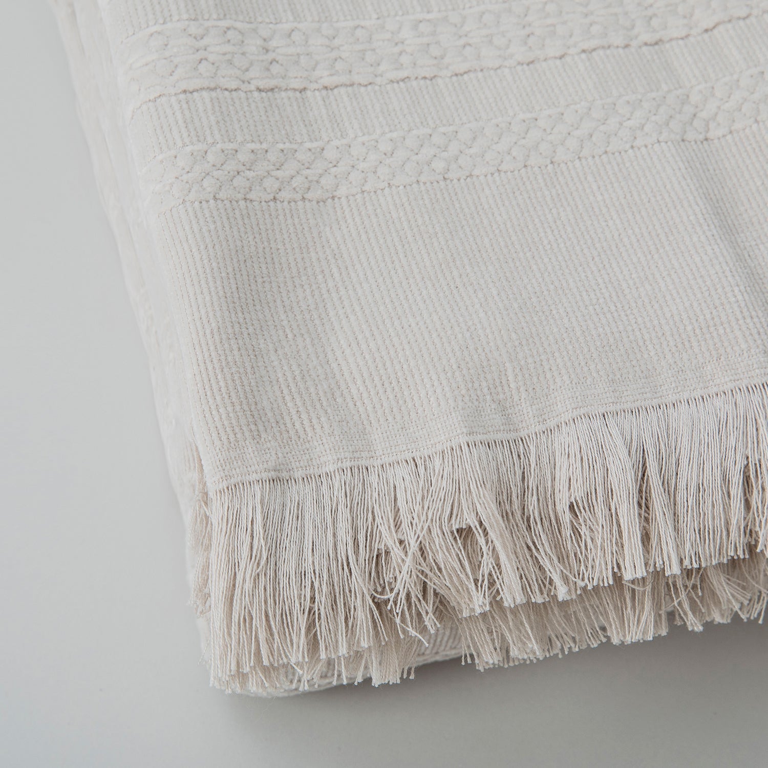 Bedsprei Set | Especial - Lichtbeige | Linnen & Katoen - Pure Harmony