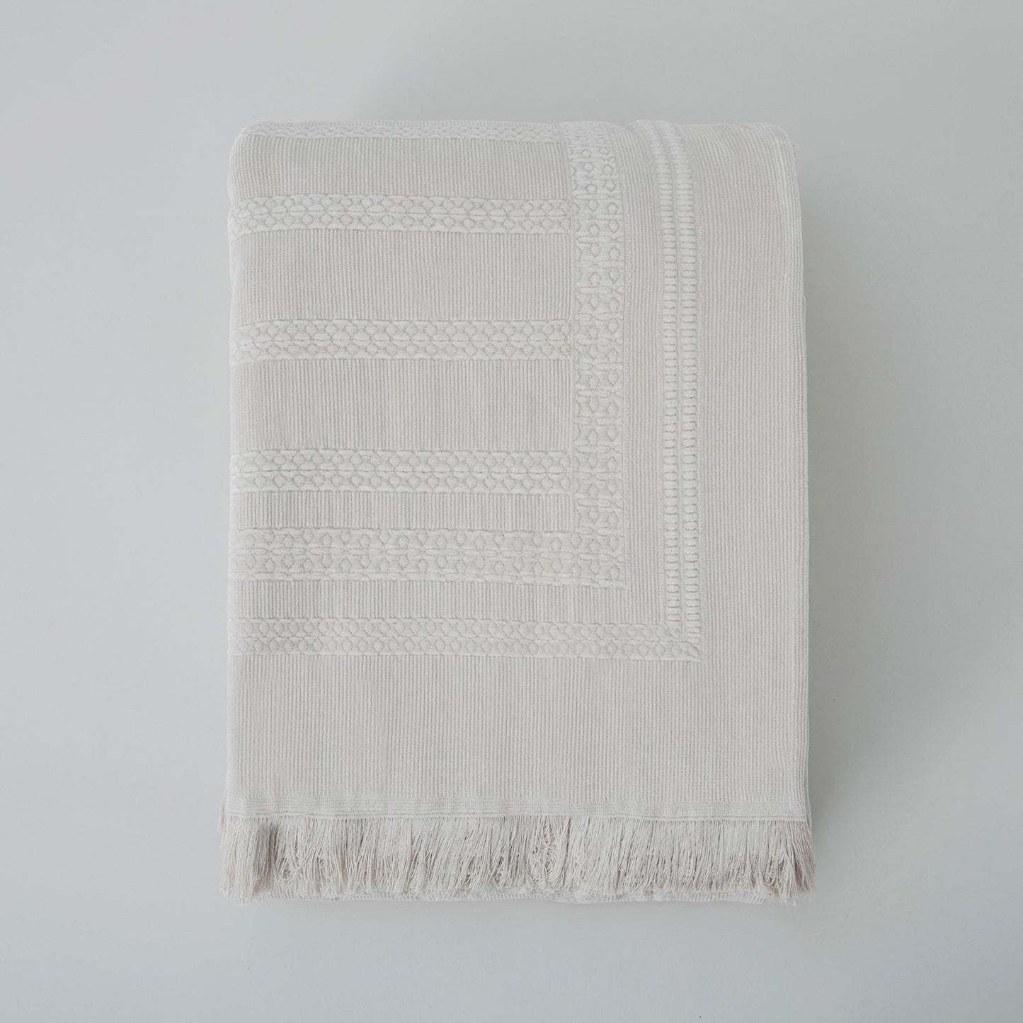 Bedsprei Set | Especial - Lichtbeige | Linnen & Katoen - Pure Harmony