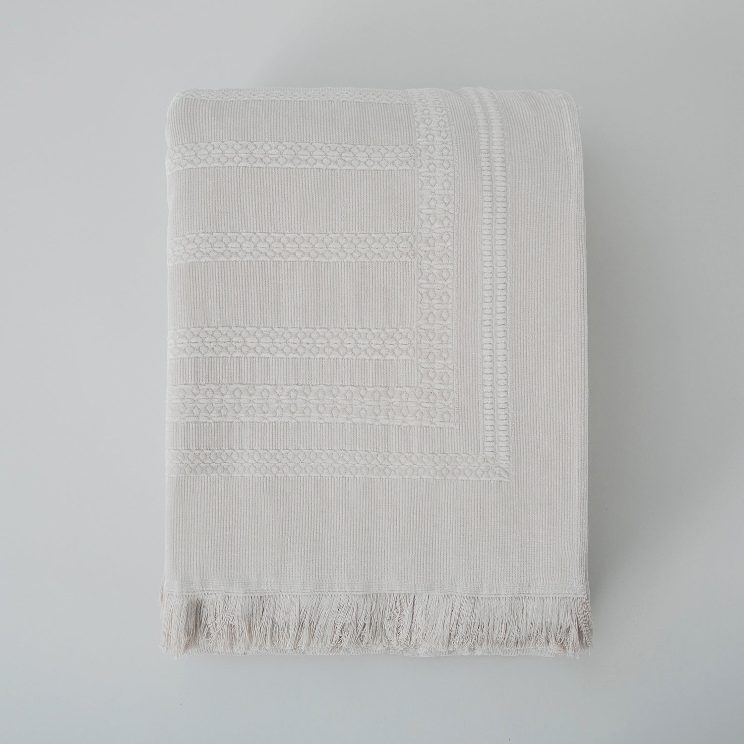 Bedsprei Set | Especial - Lichtbeige | Linnen & Katoen - Pure Harmony