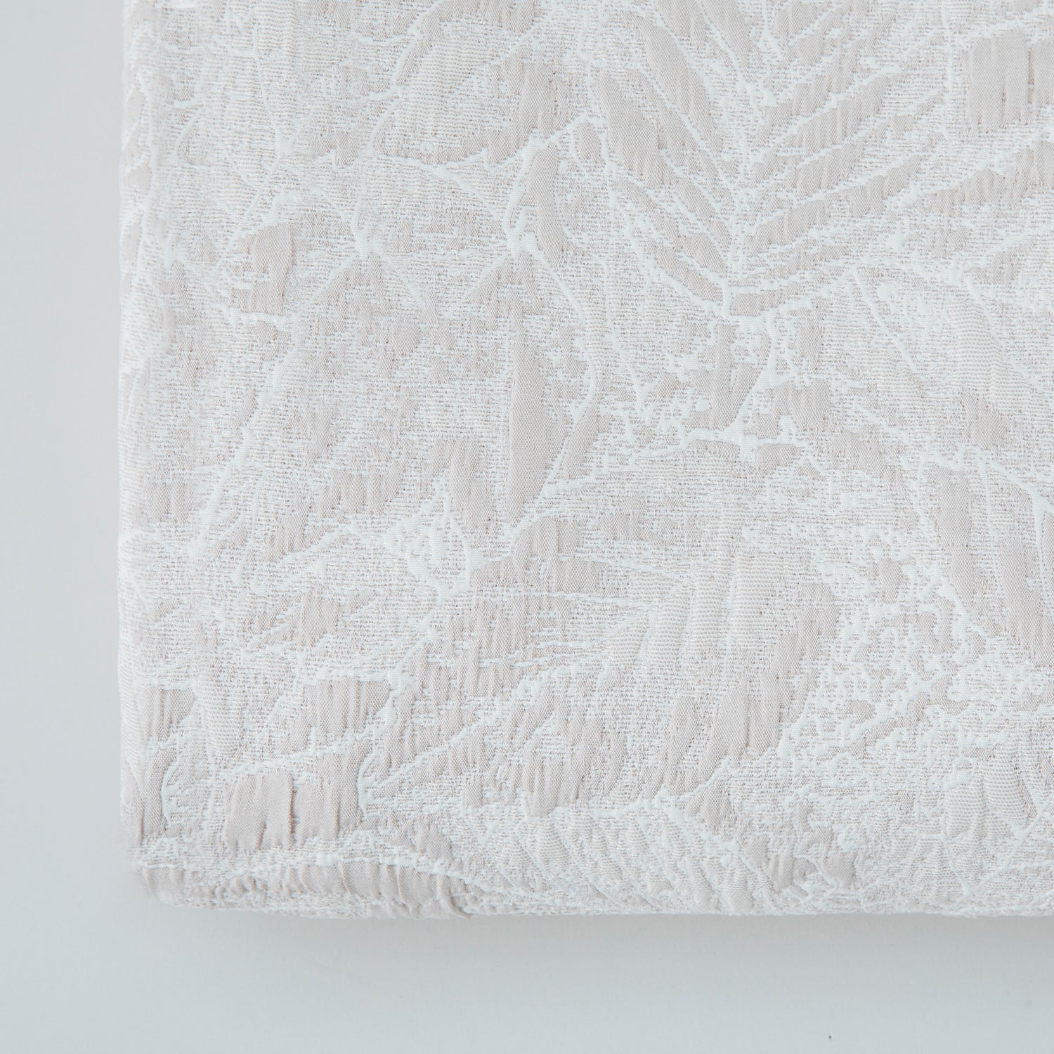 Bedsprei Set | Frondoso - Beige | Linnen & Katoen - Pure Harmony