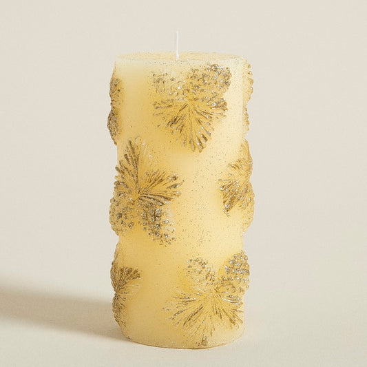 Decoratieve Kaars | Pinecone - Goud - Pure Harmony