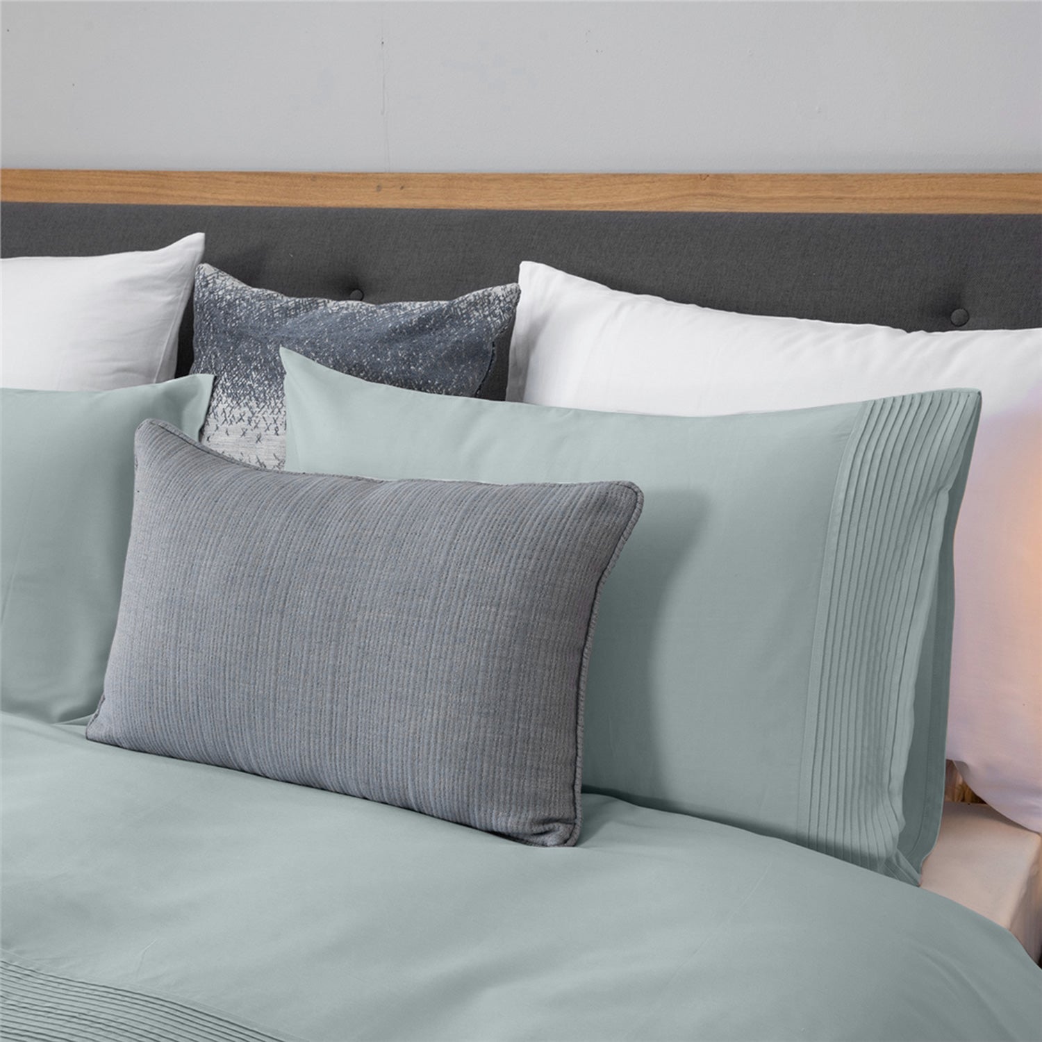 Dekbedovertrekset | Carra - Bladgroen | Bamboe & Katoen - Pure Harmony