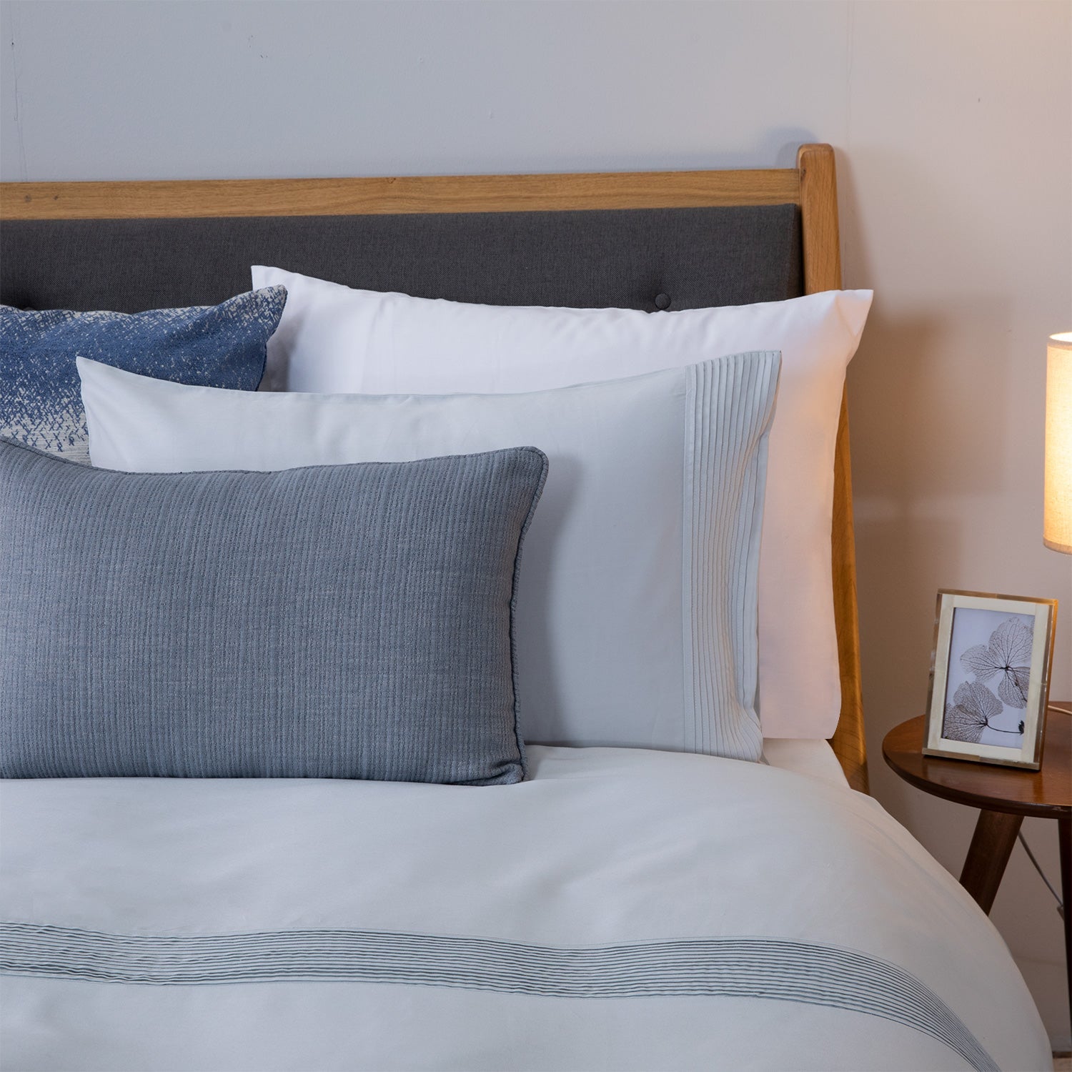 Dekbedovertrekset | Carra - Rookgrijs | Bamboe & Katoen - Pure Harmony