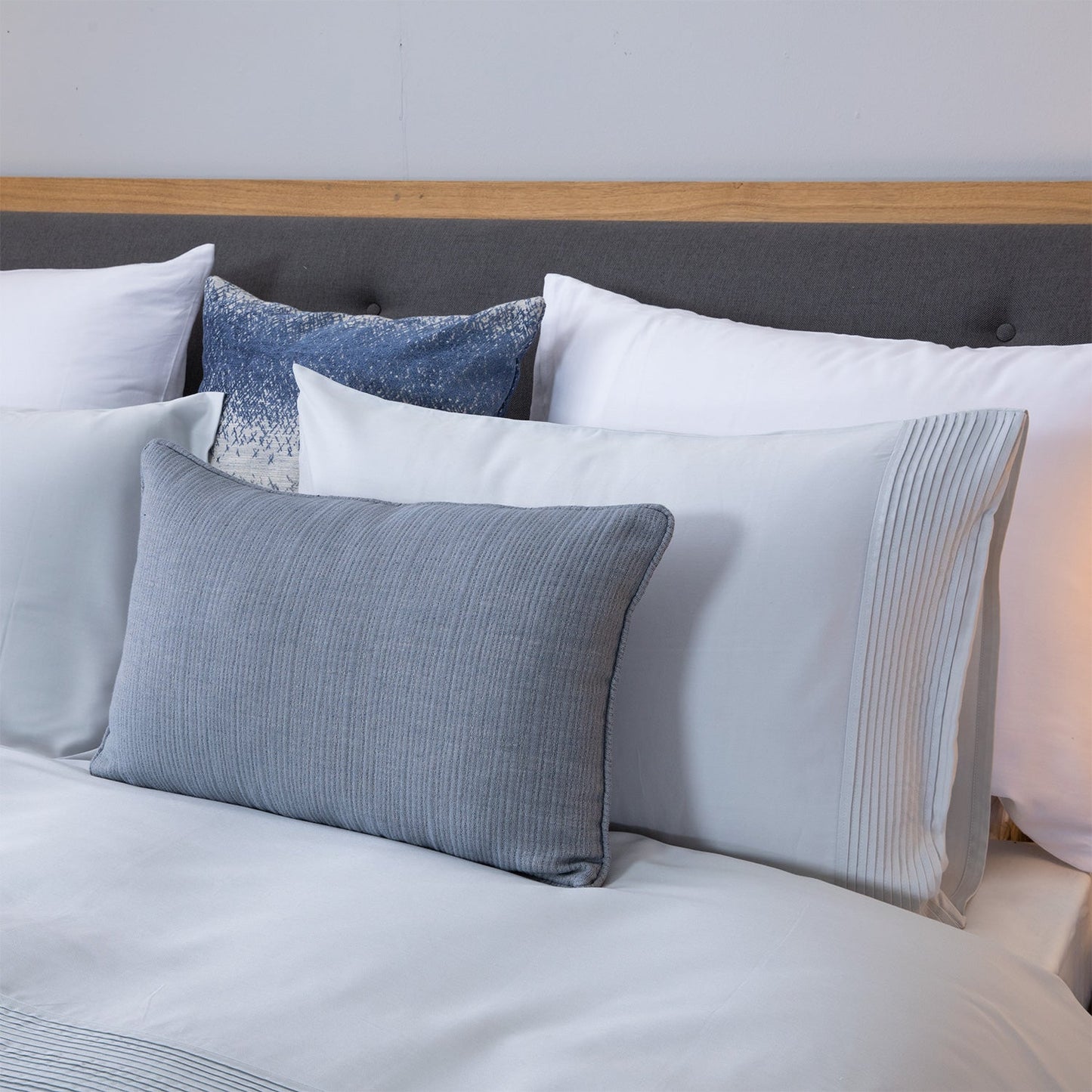 Dekbedovertrekset | Carra - Rookgrijs | Bamboe & Katoen - Pure Harmony