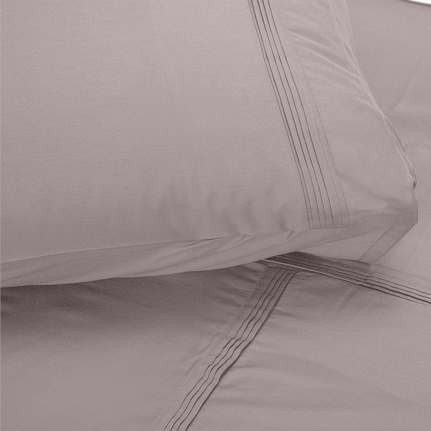 Dekbedovertrekset | Cleto - Mistgrijs | Bamboe & Katoen - Pure Harmony