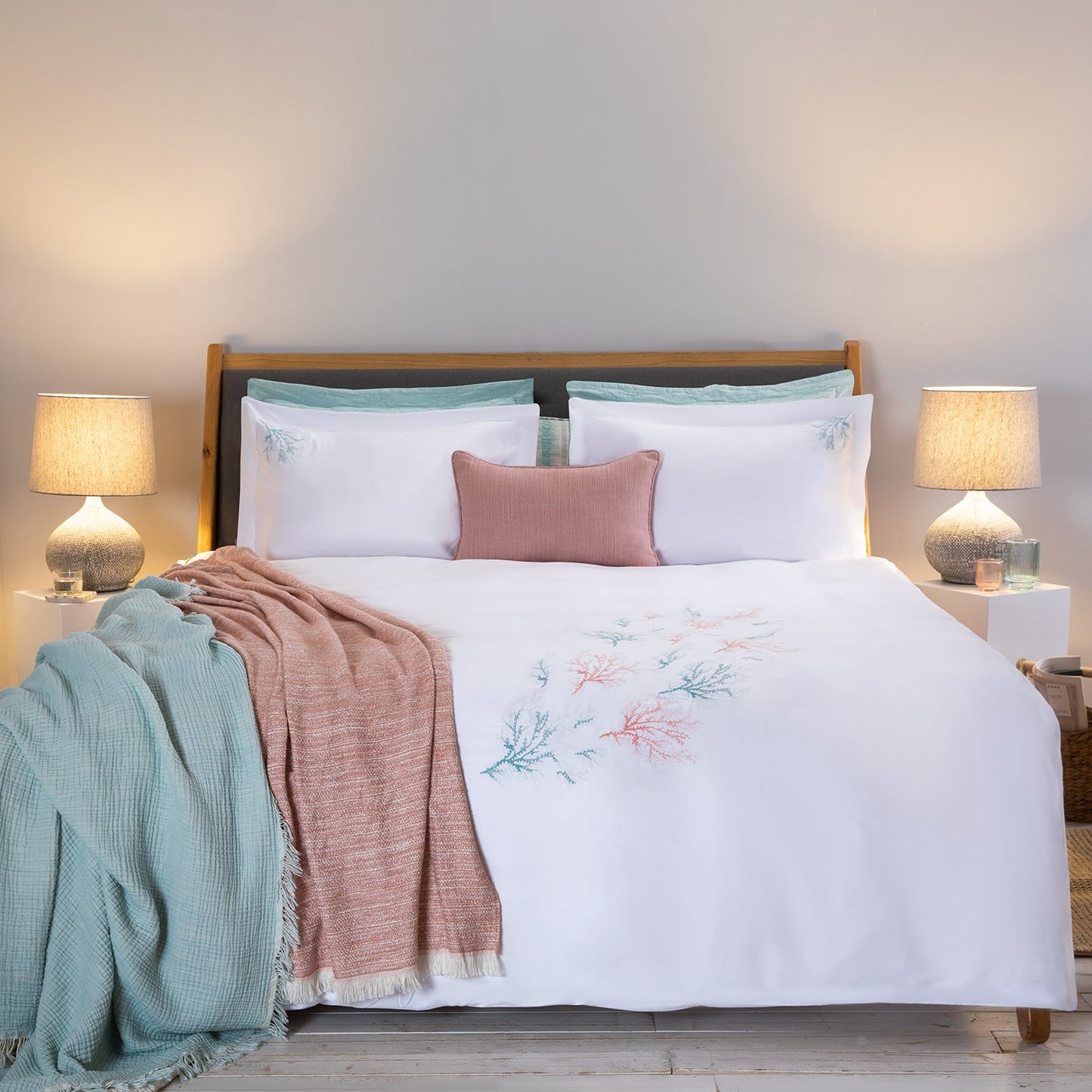 Dekbedovertrekset | Etta - Wit | Bamboe & Katoen - Pure Harmony