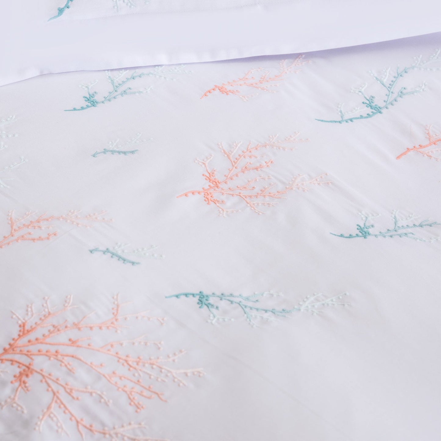 Dekbedovertrekset | Etta - Wit | Bamboe & Katoen - Pure Harmony