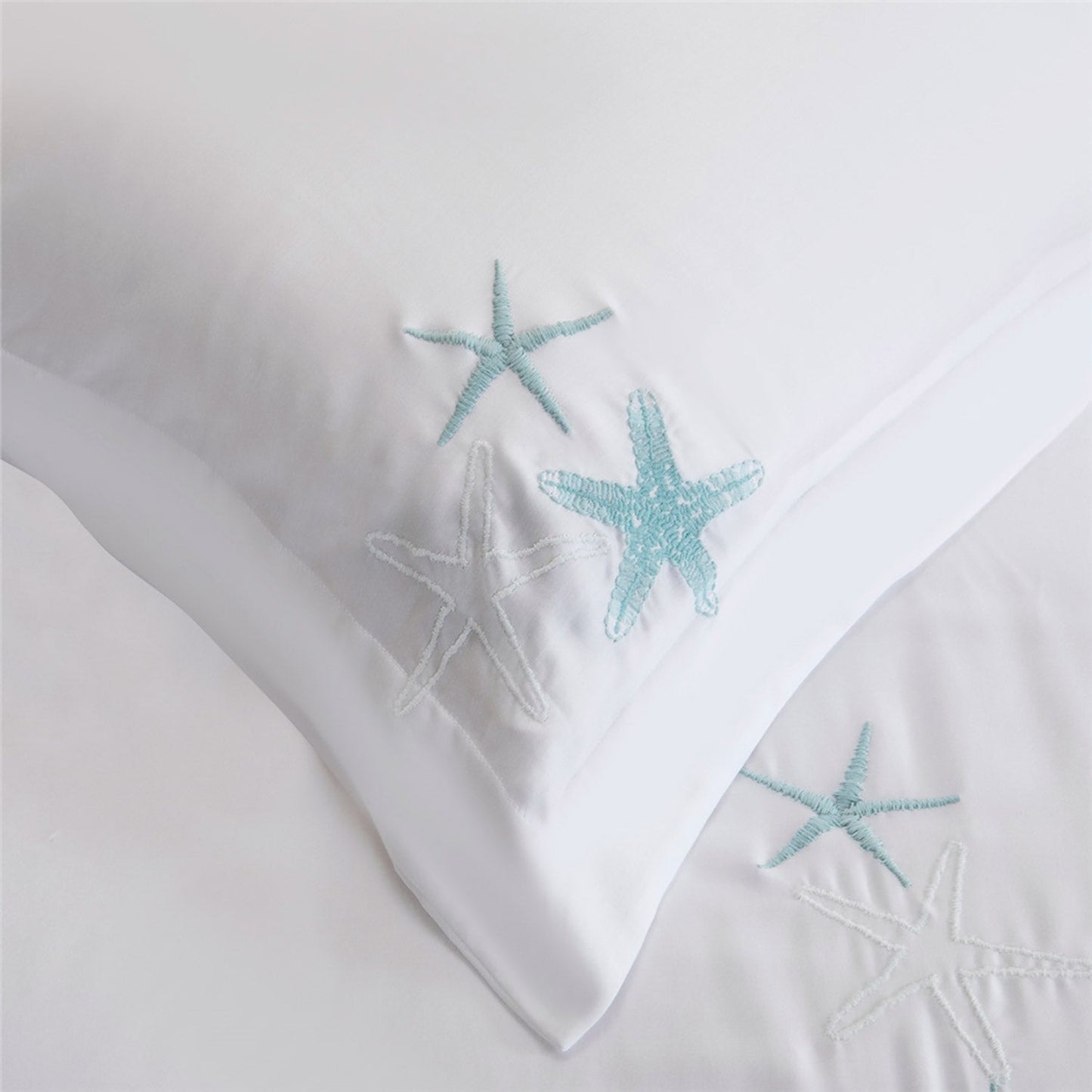 Dekbedovertrekset | Evony - Wit | Bamboe & Katoen - Pure Harmony