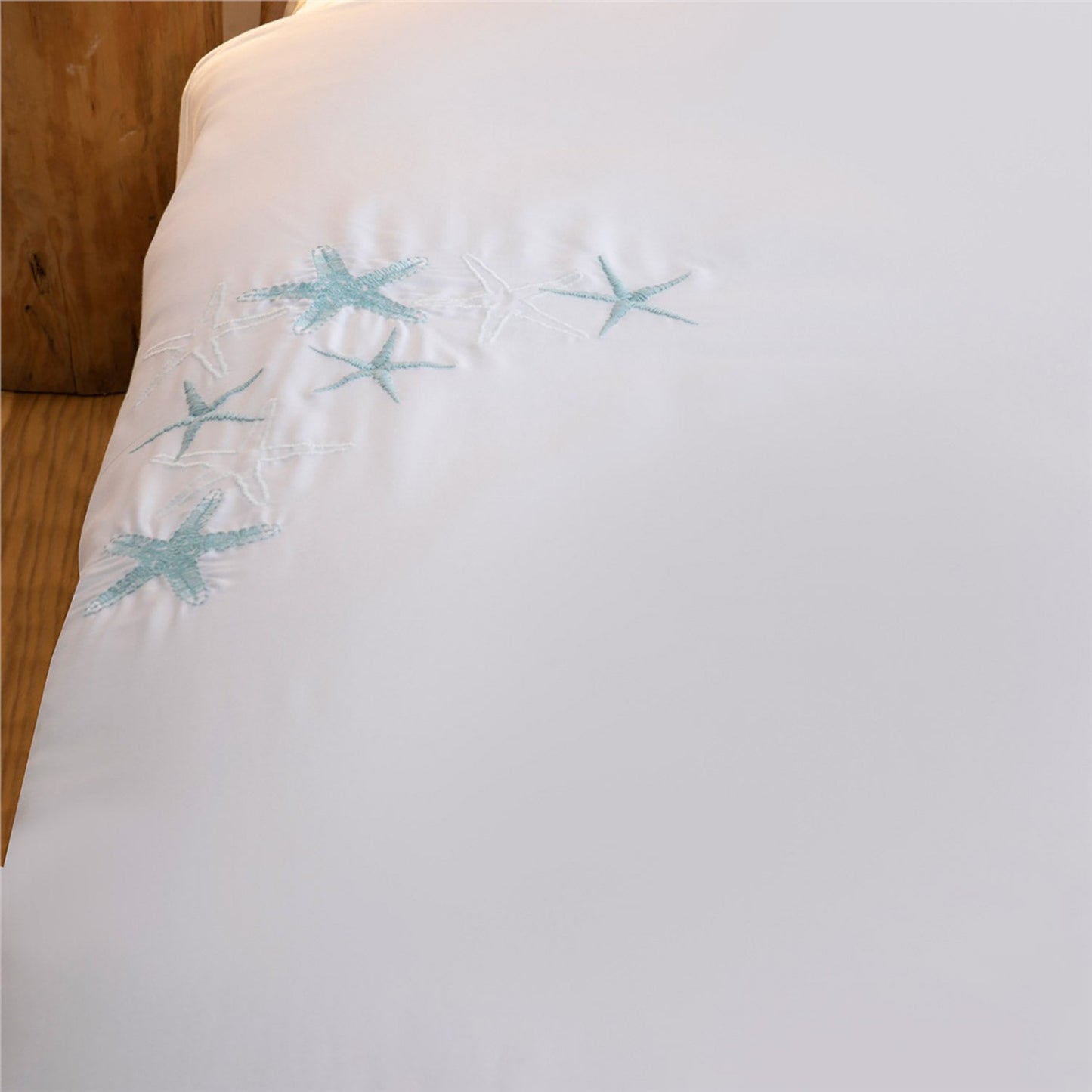 Dekbedovertrekset | Evony - Wit | Bamboe & Katoen - Pure Harmony