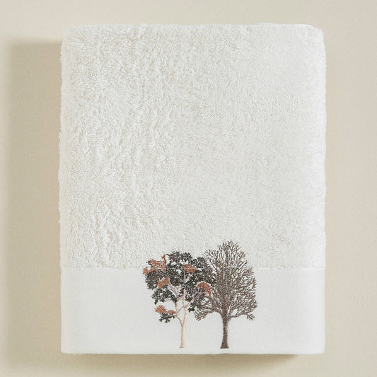 Handdoek | Aneli - Ecru | Bamboe & Katoen - Pure Harmony