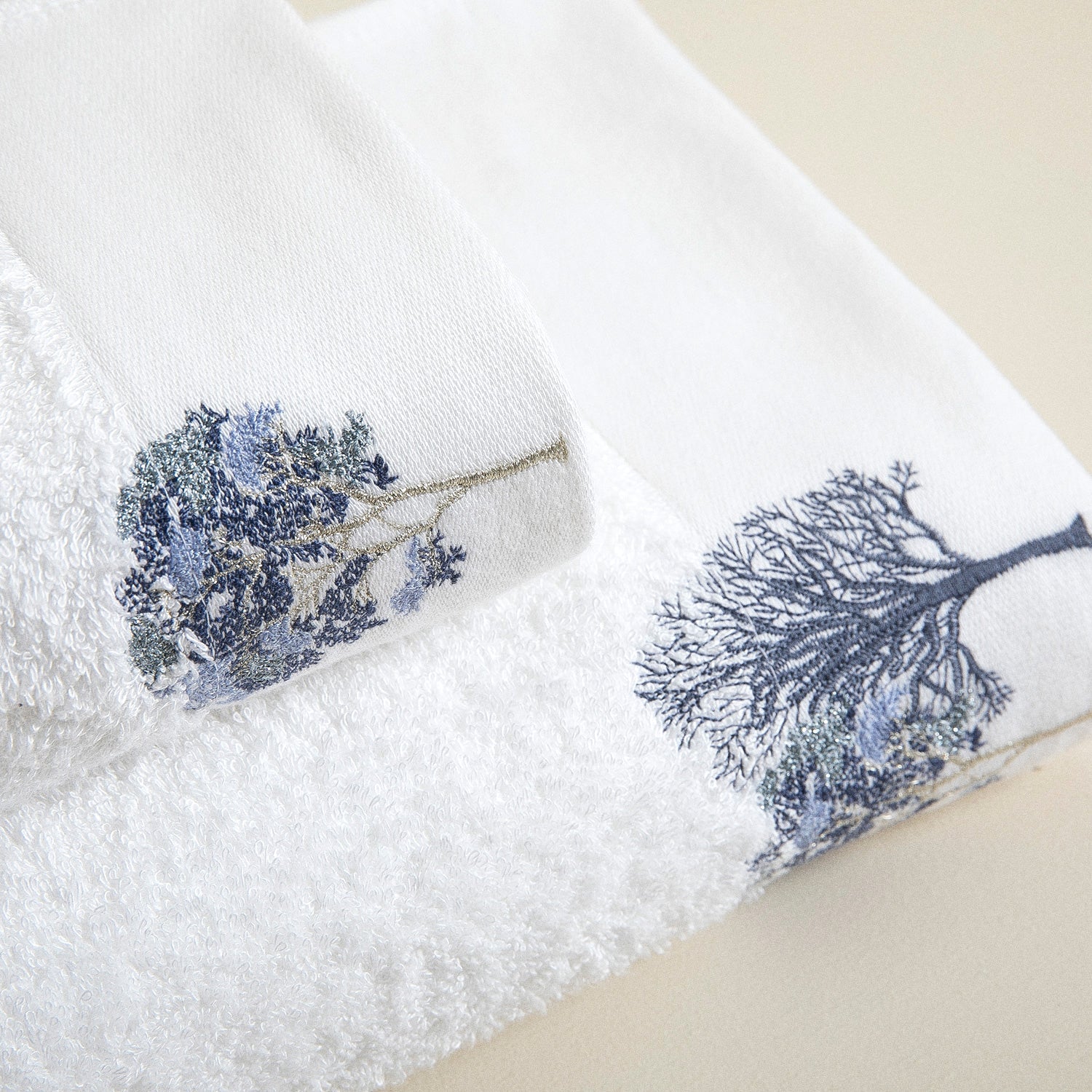 Handdoek | Aneli - Wit | Bamboe & Katoen - Pure Harmony