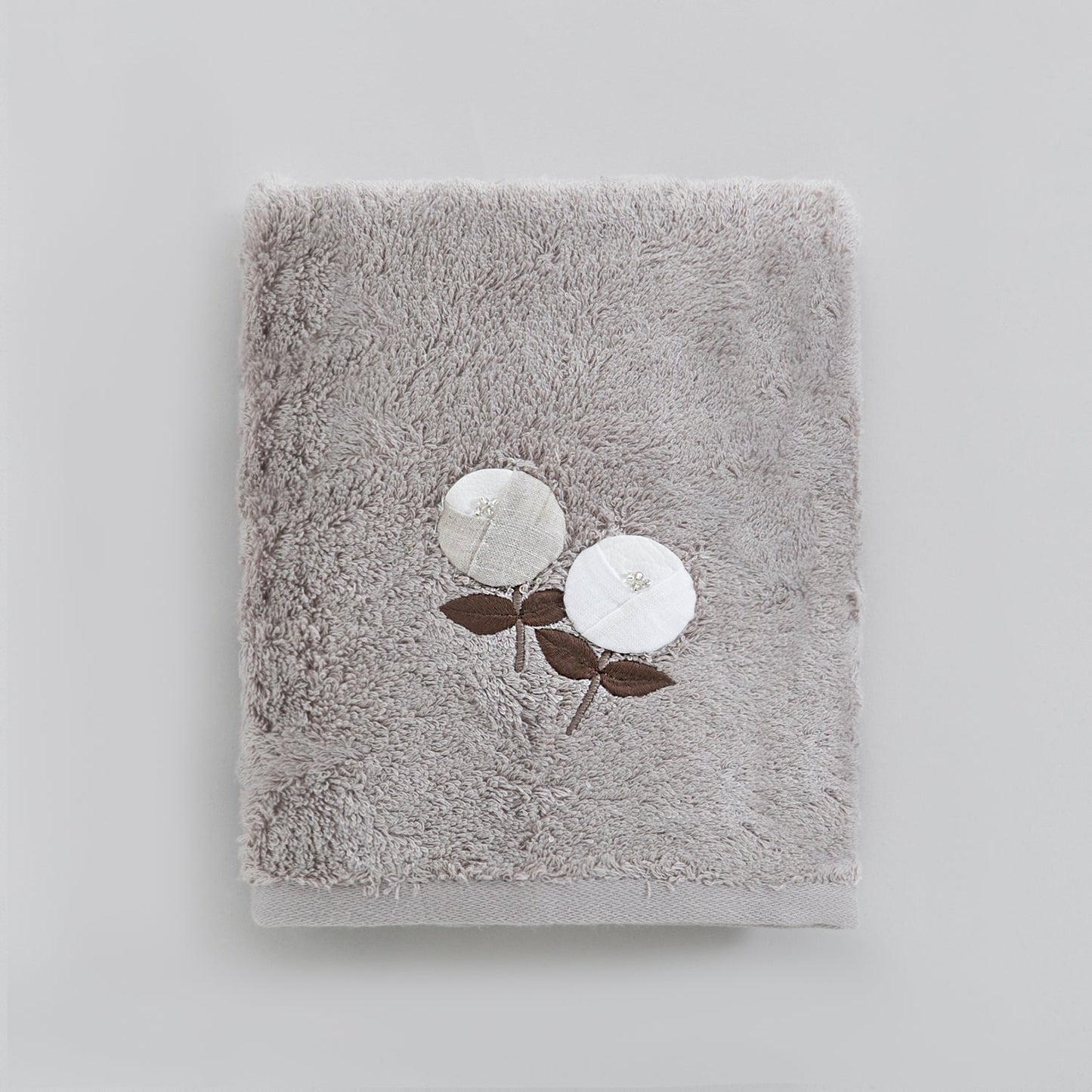 Handdoek | Bruto - Mink | Bamboe & Katoen - Pure Harmony