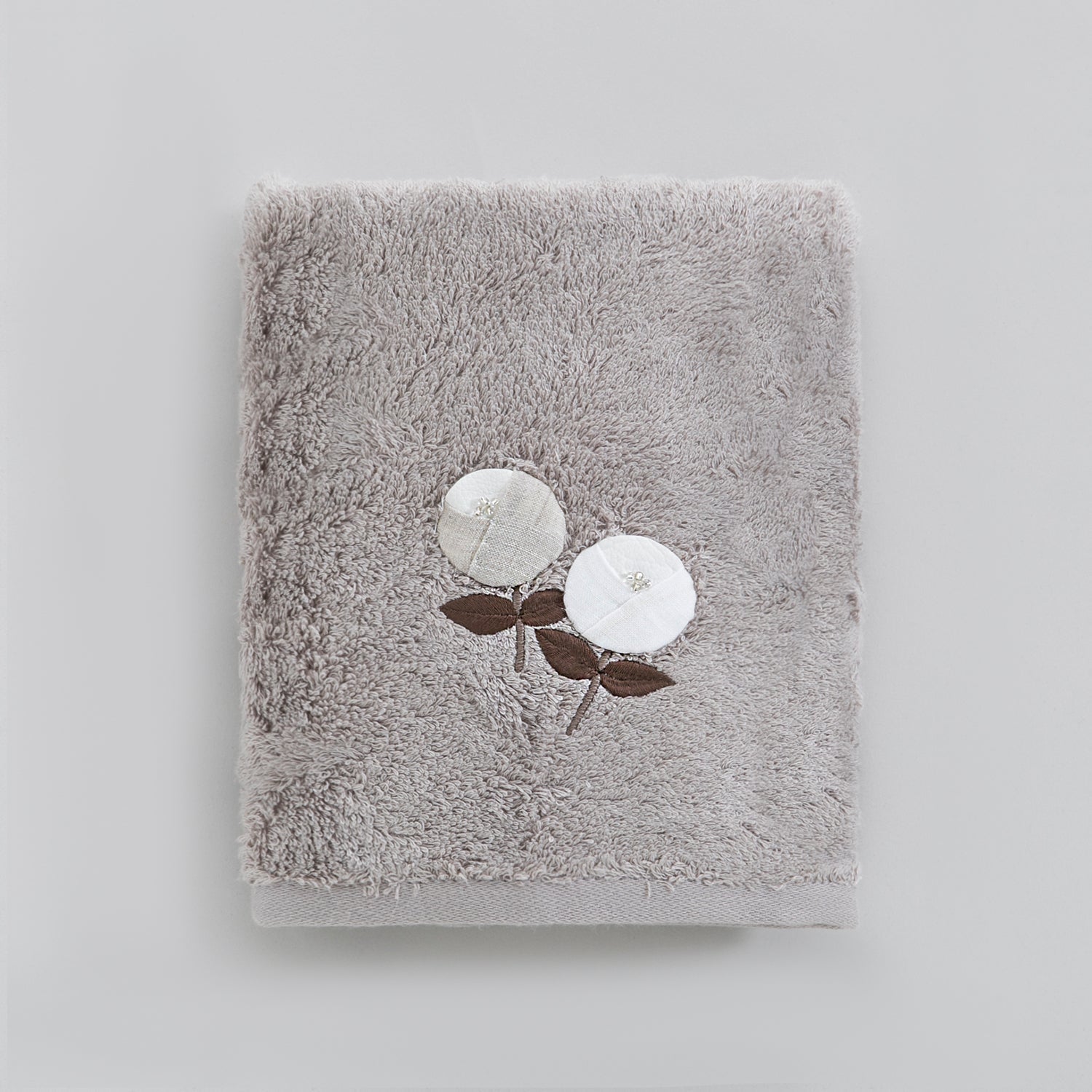 Handdoek | Bruto - Mink | Bamboe & Katoen - Pure Harmony