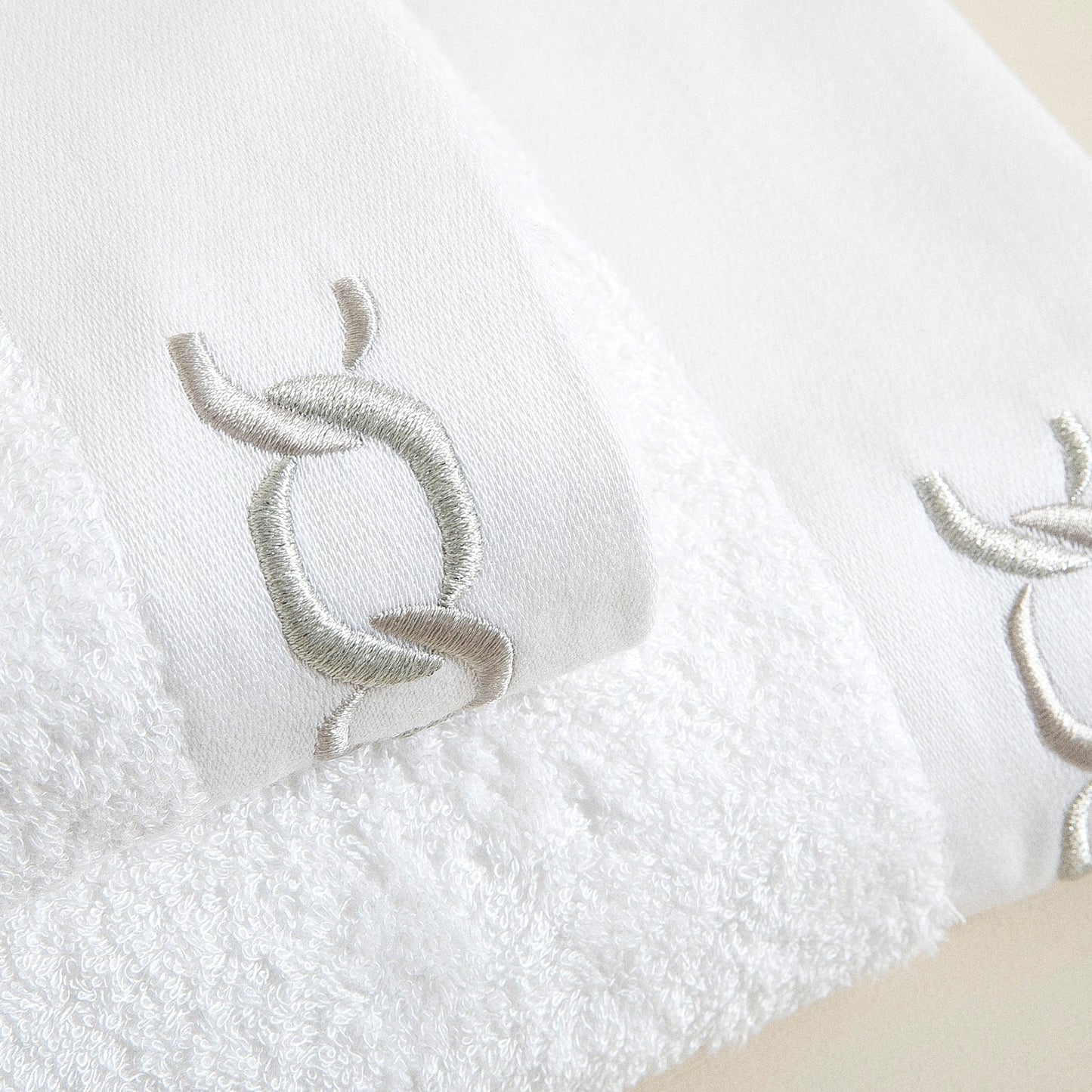 Handdoek | Corrente - IJsblauw | Bamboe & Katoen - Pure Harmony