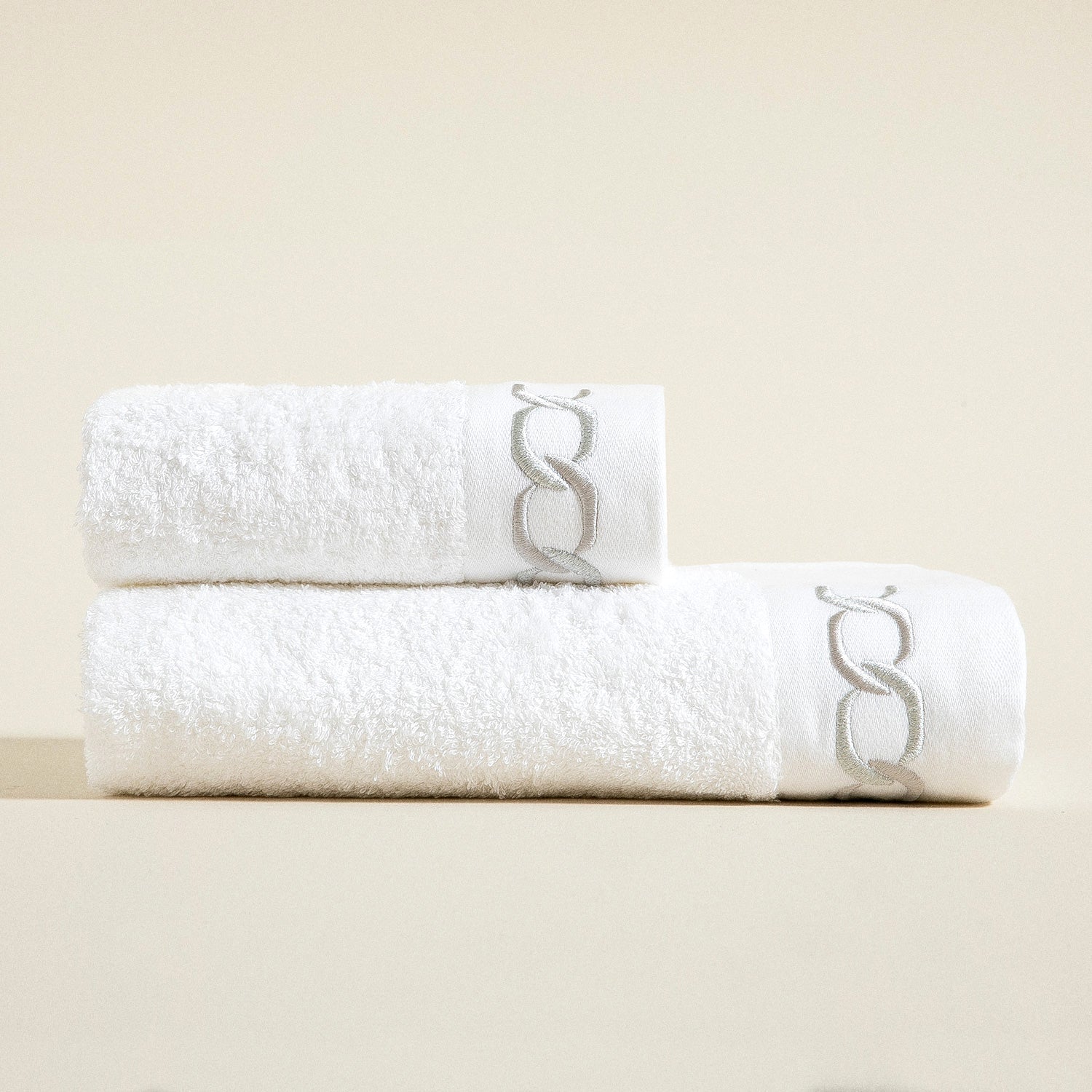 Handdoek | Corrente - IJsblauw | Bamboe & Katoen - Pure Harmony