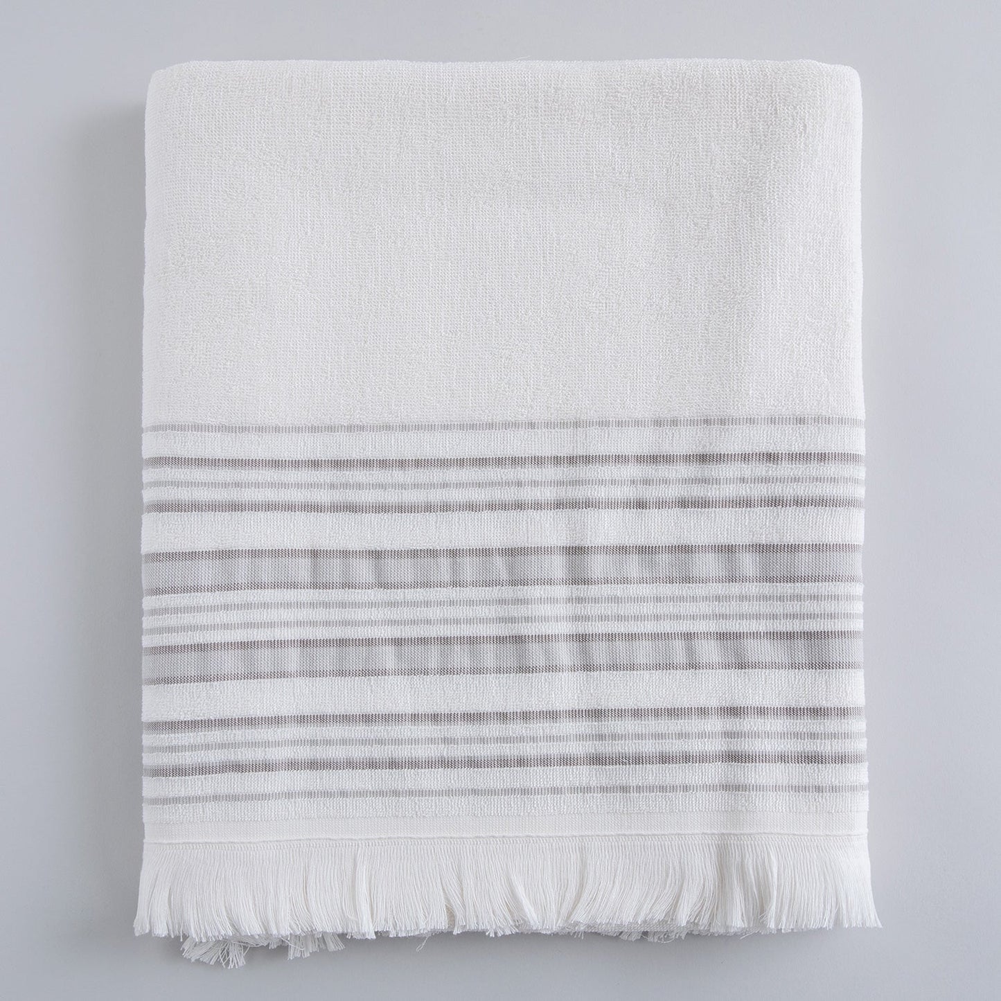 Handdoek | Derin - Ecru/Zandbeige | Bamboe & Katoen - Pure Harmony