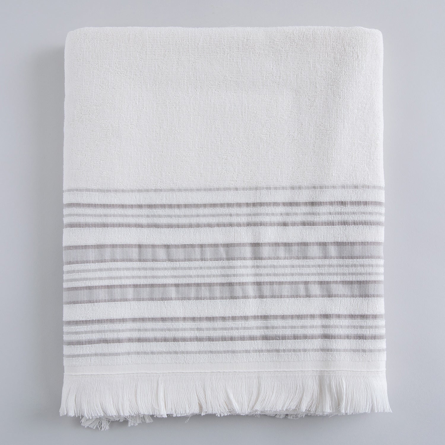 Handdoek | Derin - Ecru/Zandbeige | Bamboe & Katoen - Pure Harmony