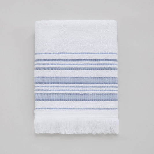 Handdoek | Derin - Lazuurblauw | Bamboe & Katoen - Pure Harmony