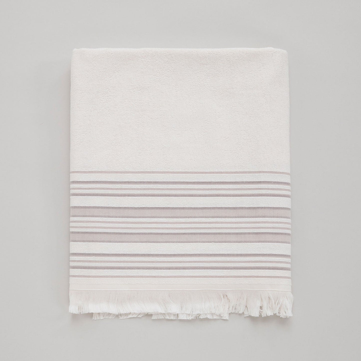 Handdoek | Derin - Mink | Bamboe & Katoen - Pure Harmony