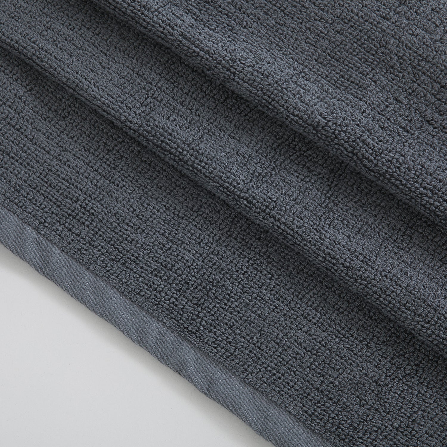 Handdoek | Felipe - Asgrijs | Bamboe & Katoen - Pure Harmony