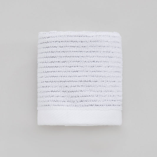 Handdoek | Felipe - Wit | Bamboe & Katoen - Pure Harmony