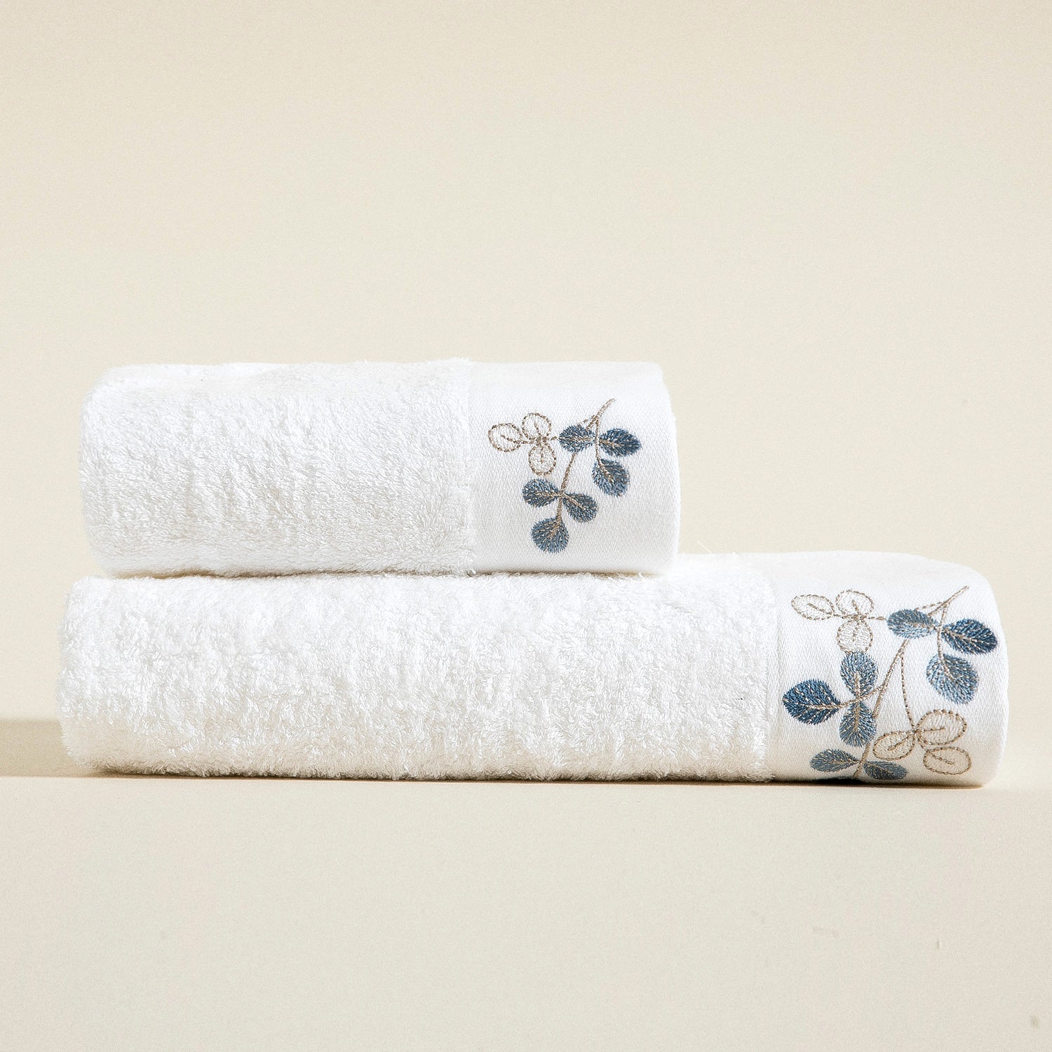 Handdoek | Natureza - Wit | Bamboe & Katoen - Pure Harmony