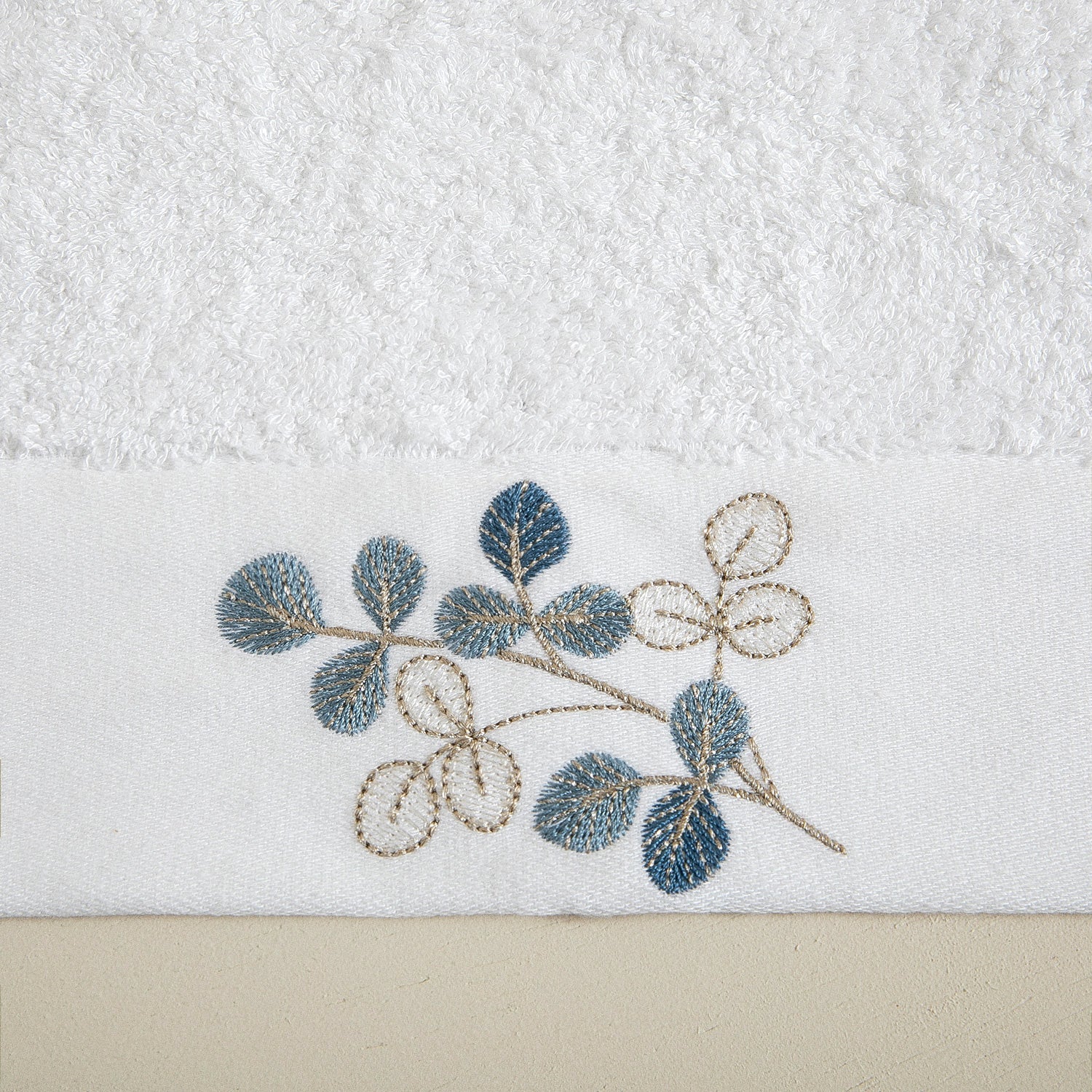 Handdoek | Natureza - Wit | Bamboe & Katoen - Pure Harmony