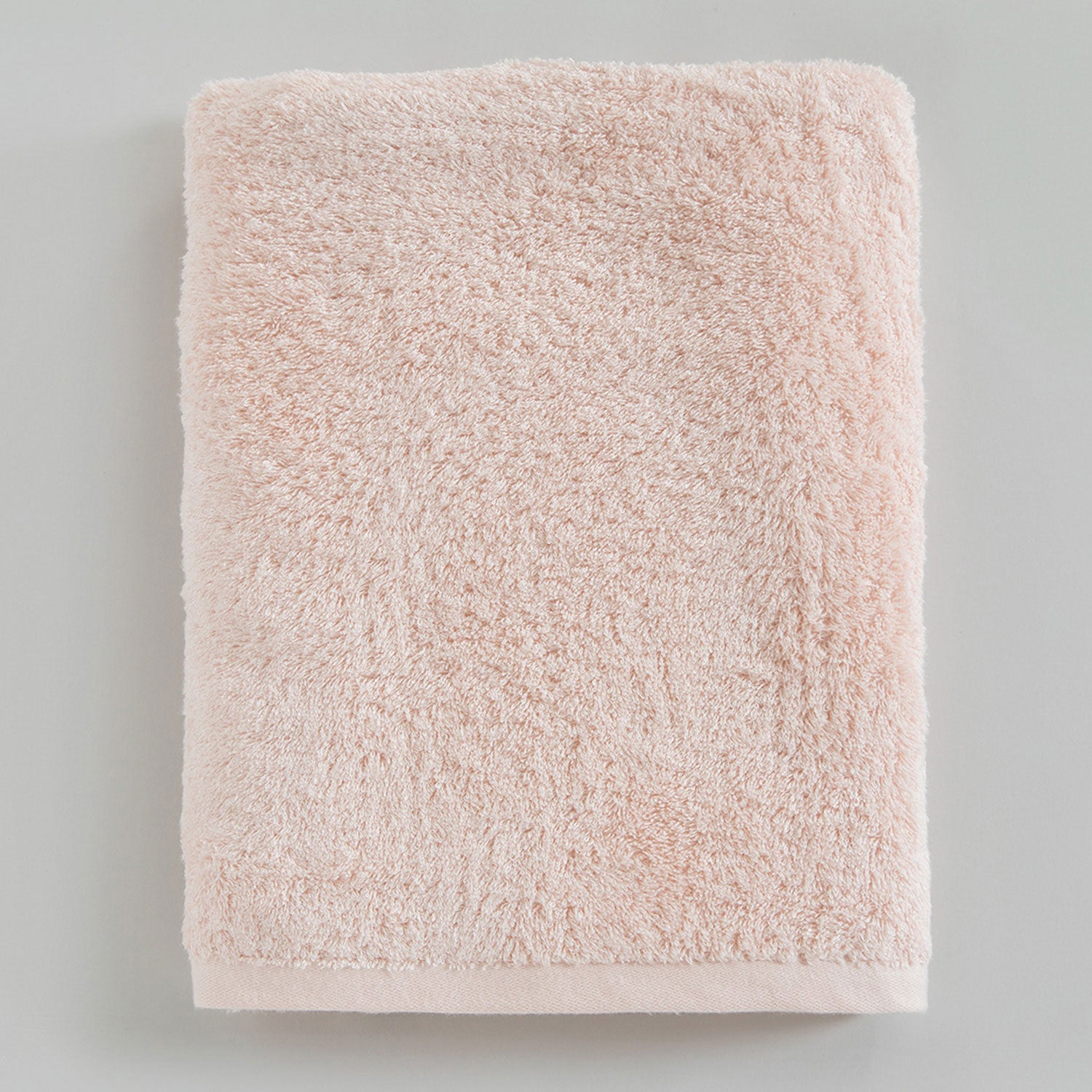 Handdoek | Solid - Lichtroze | Bamboe & Katoen - Pure Harmony