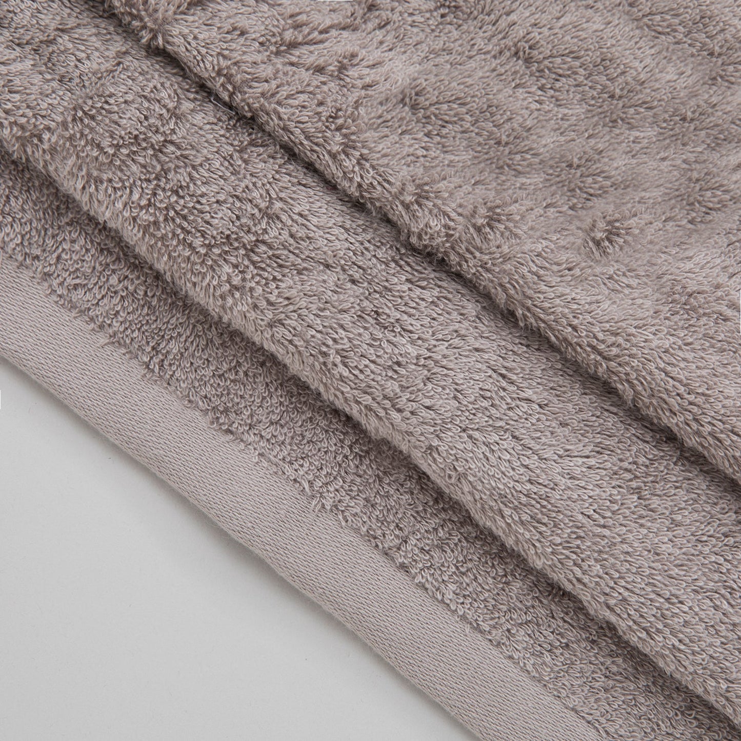 Handdoek | Solid - Mink | Bamboe & Katoen - Pure Harmony