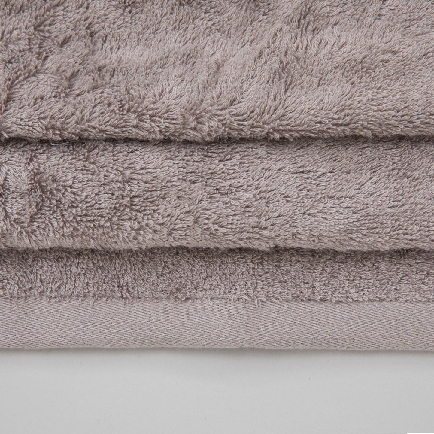 Handdoek | Solid - Mink | Bamboe & Katoen - Pure Harmony